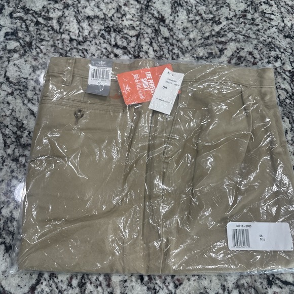 Dockers Other - NEW Dockers Perfect Shorts Mens Big And Tall Size 58 Brown